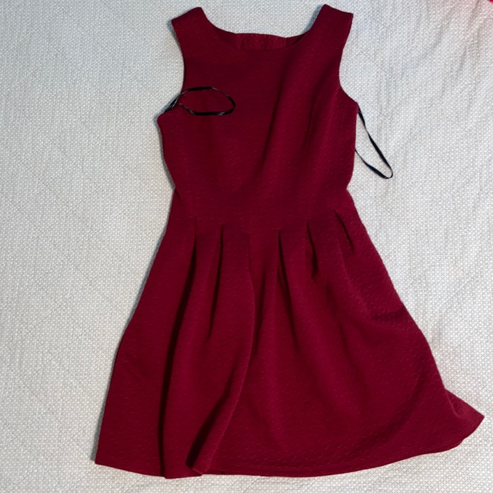 Maroon Jody Christopher size 5 dress
